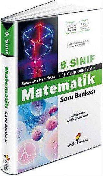 8. Sınıf LGS Matematik Soru Bankası | Aydın Yayınları (İnce Kapak) - Resim 1