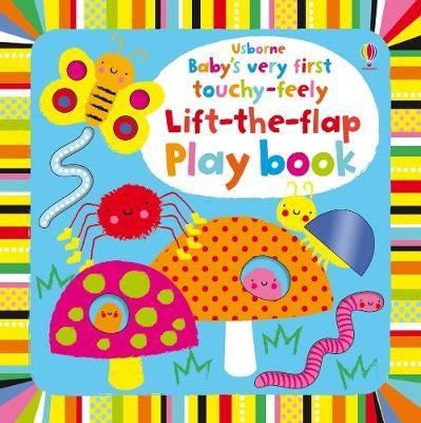 Baby's Very First Touchy-feely Lift-the-flap Playbook | Usborne (Ciltli) - Resim 1