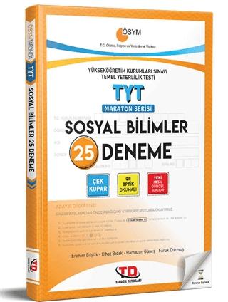 Tandem TYT Sosyal Bilimler 25 Deneme