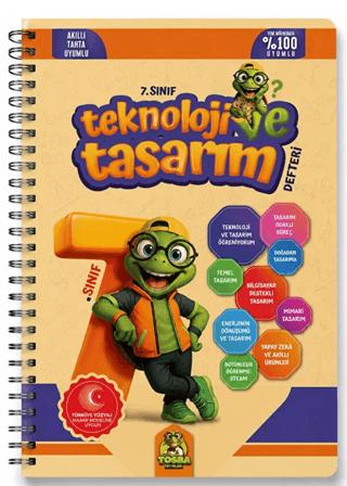 7. Sınıf Teknoloji ve Tasarım Defteri | Tosba Yayınları (Ciltsiz) - Resim 1