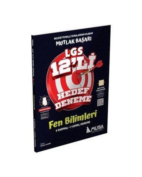 8.Sınıf LGS Fen Bilimleri 12'li Hedef Deneme | Muba Yayınları (İnce Kapak) - Resim 1