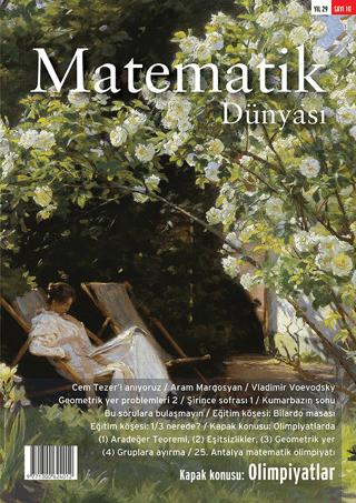 Matematik Dünyası Dergisi Sayı: 111 | Nesin Yayınevi (Ciltsiz) - Resim 1