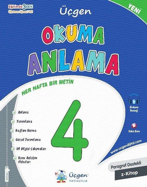 4. Sınıf Okuma Anlama | Üçgen Yayıncılık (İnce Kapak) - Resim 1