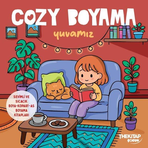 Cozy Boyama - Yuvamız (Boya - Kopart - As Boyama Kitapları) | The Çocuk (İnce Kapak) - Resim 1