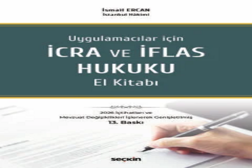 İcra ve İflas Hukuku El Kitabı İsmail Ercan kitap kapağı