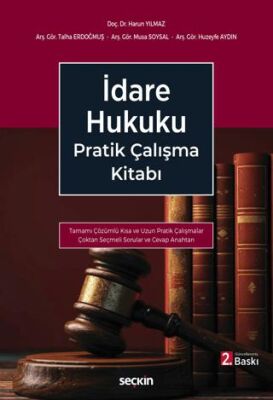 İdare Hukuku Pratik Çalışma Kitabı - Huzeyfe Aydın kitap kapağı