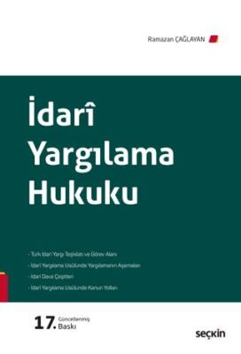 İdari Yargılama Hukuku - Ramazan Çağlayan kitap kapağı