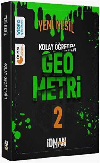 İdman Yeni Nesil Kolay Öğreten Geometri 2 İdman Yayınları kitap kapağı
