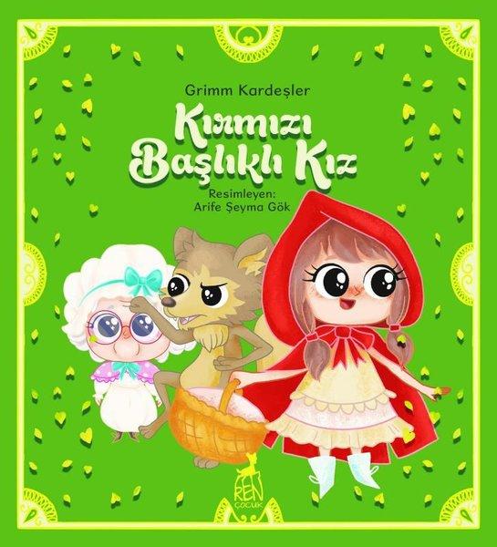 Kırmızı Başlıklı Kız | Ren Kitap (İnce Kapak) - Resim 1