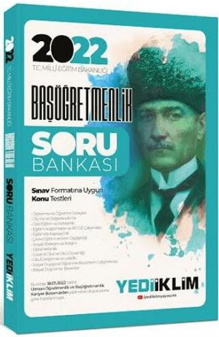 2022 MEB Başöğretmenlik Soru Bankası | Yediiklim Yayınları (Ciltsiz) - Resim 1