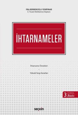 İhtarnameler - Filiz BERBEROĞLU YENİPINAR kitap kapağı