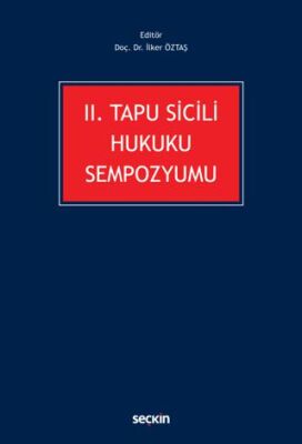 II. Tapu Sicili Hukuku Sempozyumu - Kolektif kitap kapağı