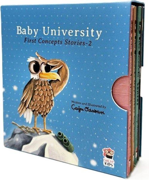Baby University First Concepts Stories 2 - 4 Book | Sincap Kitap (İnce Kapak) - Resim 1