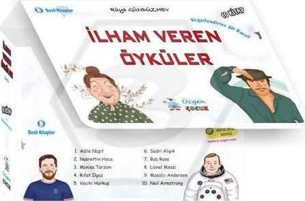 İLHAM VEREN Serisi YENİ - 10 Kitap + Değerlendirme Eki kitap kapağı