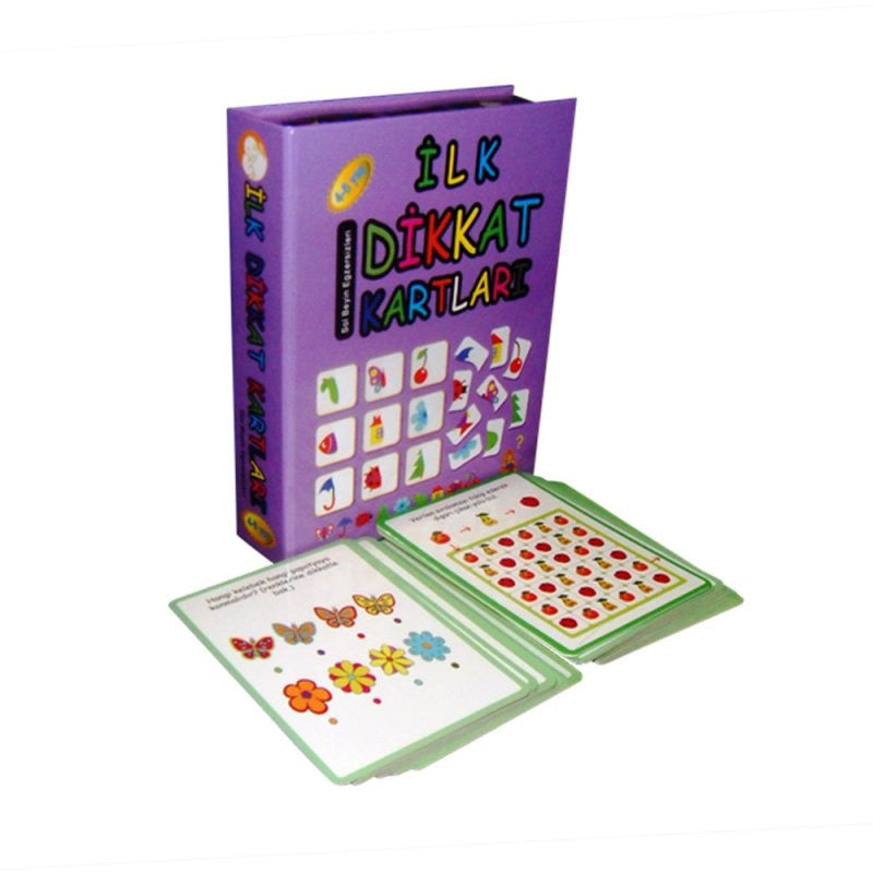 İlk Dikkat Kartlarım 4-5 Yaş kitap kapağı