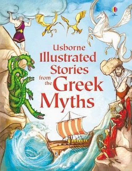 Illustrated Stories from the Greek Myths - Various kitap kapağı