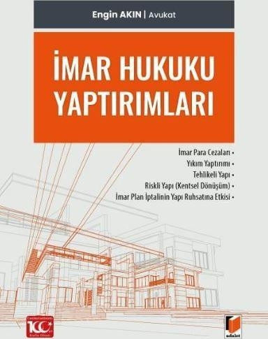 İmar Hukuku Yaptırımları - Engin Akın kitap kapağı
