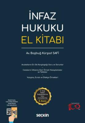 İnfaz Hukuku El Kitabı - Başbuğ Kürşad Safi kitap kapağı