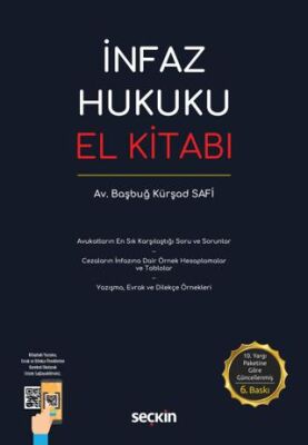 İnfaz Hukuku El Kitabı - Başbuğ Kürşad Safi kitap kapağı