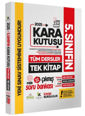 2025 5.sınıf İOKBS BURSLULUK Tüm Dersler Çıkmış Soru Bankası Tek Kitap Yeni Sistem Tamamı Çözümlü - Kolektif kitap kapağı