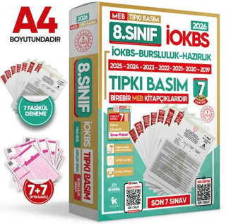 2025 8. Sınıf İOKBS Tıpkı Basım 7 Fasikül Deneme - Kolektif kitap kapağı