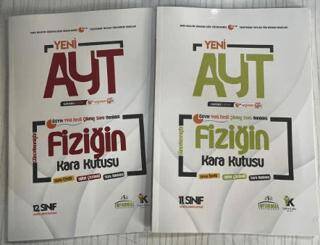 YKS AYT FİZİK Kara Kutu 2li SET Konu Özetli Dijital Çözümlü ÖSYM Soru BANKASI PAKET SET - Kolektif kitap kapağı