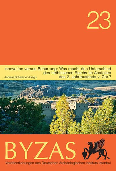 Ege Yayınları Innovation versus Beharrung - BYZAS 23 kitap kapağı