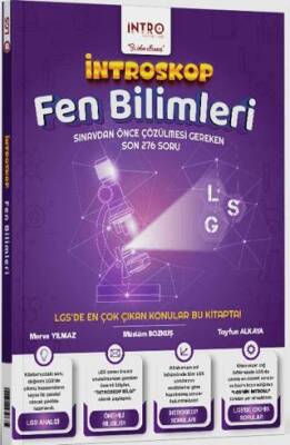 8. Sınıf LGS Fen Bilimleri İntroskop Soru Bankası - Merve Yılmaz kitap kapağı
