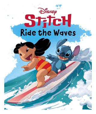 Disney Stitch: Ride the Waves | Autumn Publishing (Ciltsiz) - Resim 1