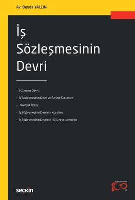 İş Sözleşmesinin Devri - Beyda Yalçın kitap kapağı