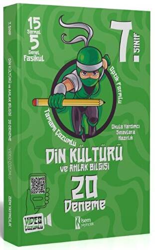 7. Sınıf Din Kültürü ve Ahlak Bilgisi 20 - Kolektif kitap kapağı
