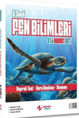5. Sınıf Fen Bilimleri 3 lü Kuvvet Seti - Müslüm Koç kitap kapağı