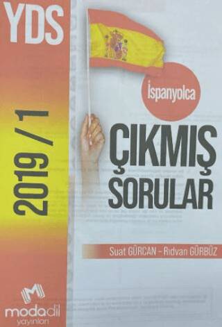 Modadil Yayınları İspanyolca YDS Çıkmış Sorulara - Suat Gürcan kitap kapağı