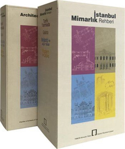 İstanbul Mimarlık Rehberi-5 Kitap Takım Kutulu - Kolektif kitap kapağı