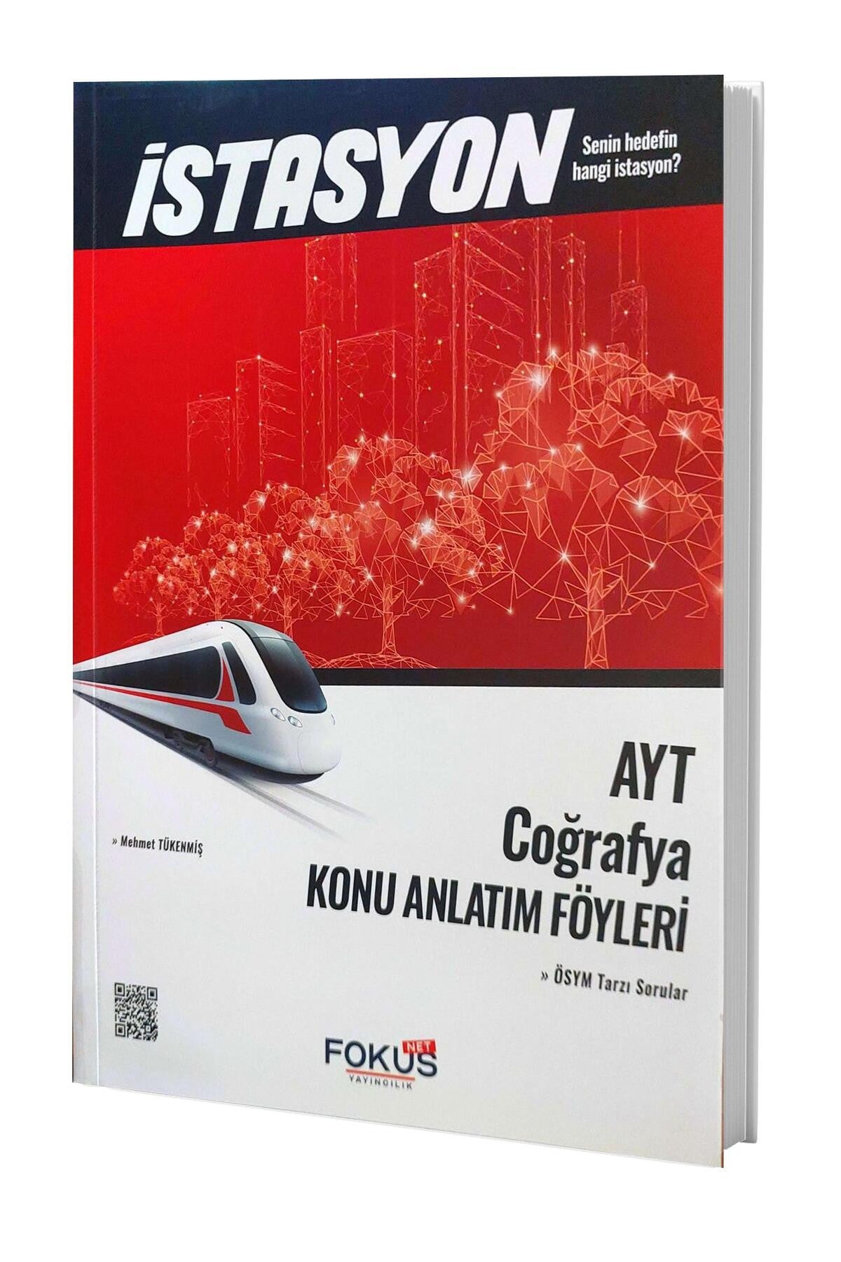 İstasyon - Ayt Coğrafya - Konu Anlatım Föyleri - 240 Sayfa - Mehmet Tükenmiş kitap kapağı