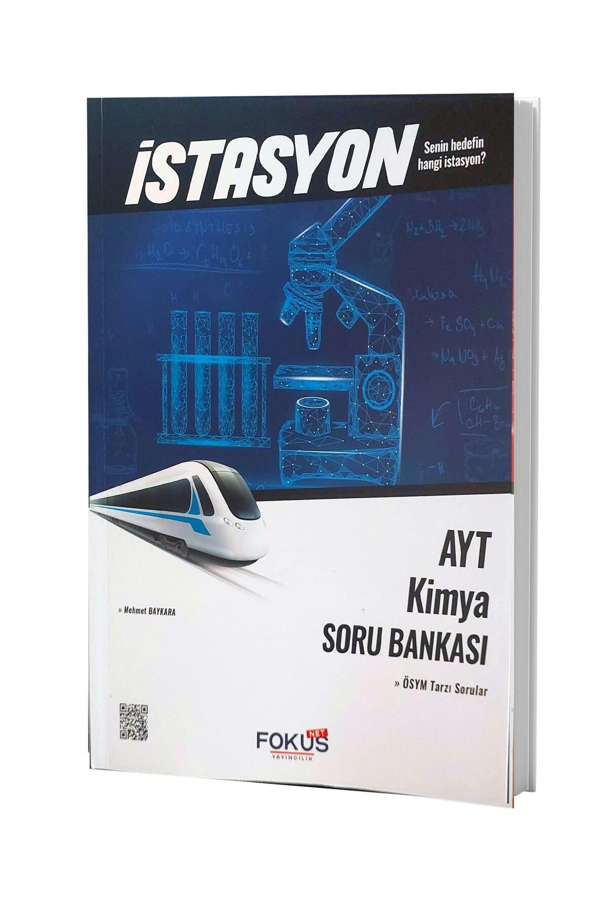 İstasyon Ayt Kimya - Soru Bankası - 256 Sayfa - Yks Sınava Hazırlık - Mehmet Baykara kitap kapağı