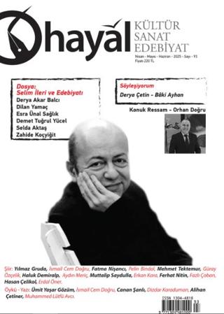 Hayal Kültür Sanat Edebiyat Dergisi Sayı: 93 | Hayal Yayınları (Ciltsiz) - Resim 1