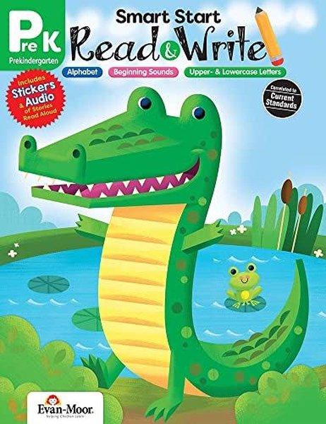 Smart Start Read and Write, Grade Prek | Evan-Moor Educational Publishers (İnce Kapak) - Resim 1