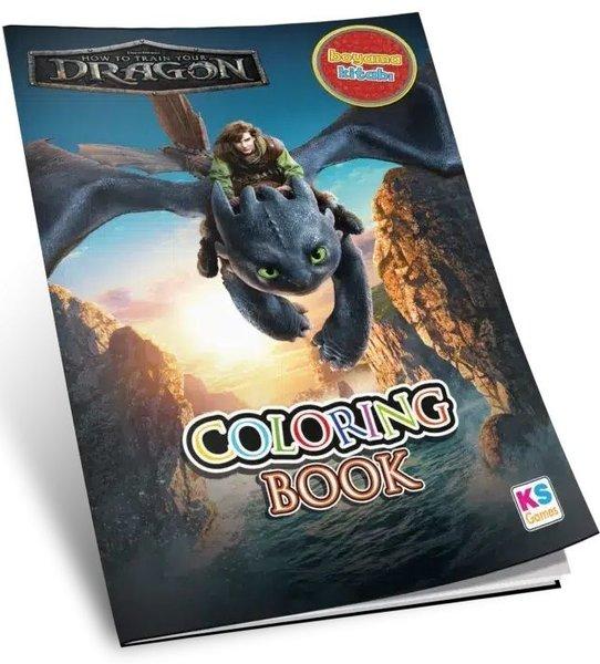 How to Train Your Dragon Boyama Kitabı | Ks Games (İnce Kapak) - Resim 1