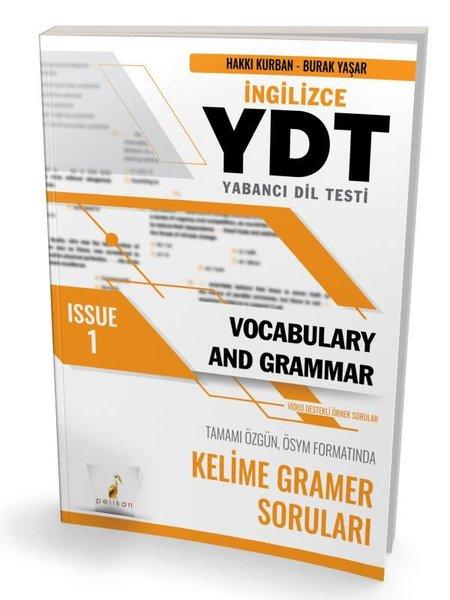 YDT İngilizce Vocabulary and Grammar Issue 1 | Pelikan Yayınları (İnce Kapak) - Resim 1