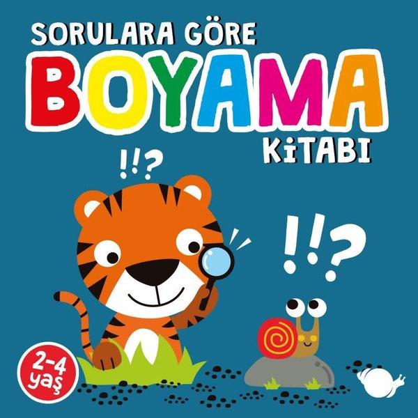 Sorulara Göre Boyama Kitabı | Çikolata Yayınevi (İnce Kapak) - Resim 1