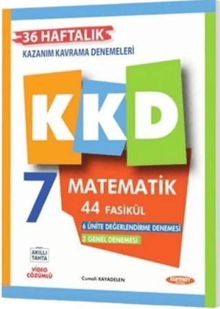 7. Sınıf Matematik Kazanım Kavrama Denemeleri | Kurmay Yayınları (Ciltsiz) - Resim 1