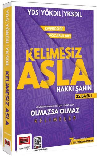 2026 YDS YÖKDİL YKSDİL Overdose Vocabulary Kelimesiz Asla