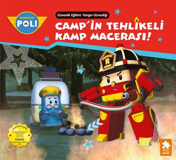 Robocar Poli - Camp'in Tehlikeli Kamp Macerası! | Eksik Parça Yayınları (İnce Kapak) - Resim 1