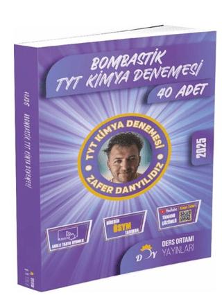 2025 Model Bombastik TYT 40 lı Kimya Denemesi | Ders Ortamı Yayınları (Ciltsiz) - Resim 1