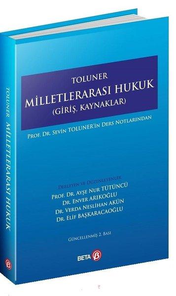 Toluner Milletlerarası Hukuk | Beta Yayınları (İnce Kapak) - Resim 1