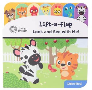 Baby Einstein: Lift A Flap Look and See With Me | Pi Kids (Ciltli) - Resim 1