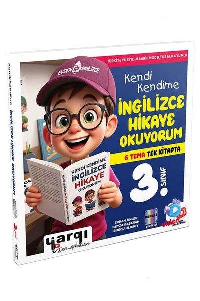 Ders Arkadaşım 3.Sınıf Kendi Kendime İngilizce Hikaye Okuyorum (6 Tema Tek Kitapta) | Yargı Yayınları (İnce Kapak) - Resim 1