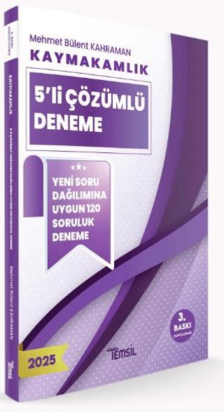 Kaymakamlık 5’li Çözümlü Deneme