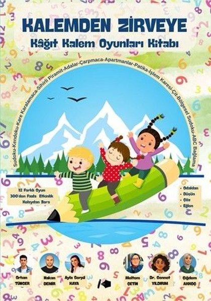 Kalemden Zirveye Kalem Kağıt Oyunları Kitabı | Kalemşor Yayınları (İnce Kapak) - Resim 1